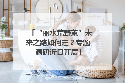 “丽水荒野茶”未来之路如何走？专题调研近日开展
