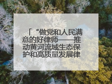 “做党和人民满意的好律师——推动黄河流域生态保护和高质量发展律师行（德州站）”活动成功举办