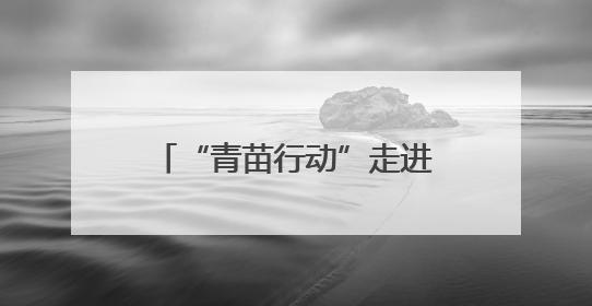 “青苗行动”走进江油市二郎庙小学开展六一公益活动