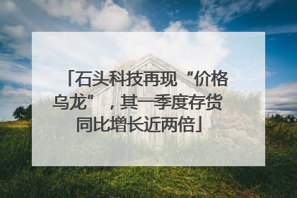 石头科技再现“价格乌龙”，其一季度存货同比增长近两倍