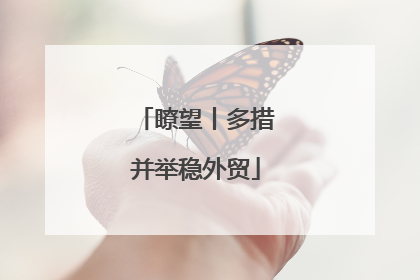 瞭望丨多措并举稳外贸