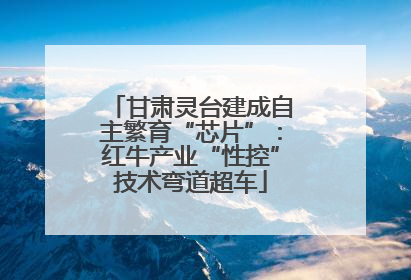 甘肃灵台建成自主繁育“芯片”：红牛产业“性控”技术弯道超车