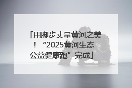 用脚步丈量黄河之美！“2025黄河生态公益健康跑”完成