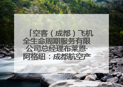 空客（成都）飞机全生命周期服务有限公司总经理布莱恩·阿格纽：成都航空产业生态完备，营商环境优势显著
