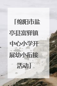 绵阳市盐亭县富驿镇中心小学开展幼小衔接活动