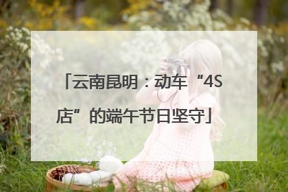 云南昆明：动车“4S店”的端午节日坚守