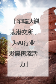 华曦达递表港交所，为AI行业发展再添活力