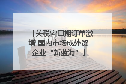 关税窗口期订单激增 国内市场成外贸企业“新蓝海”