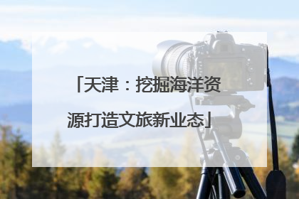天津：挖掘海洋资源打造文旅新业态