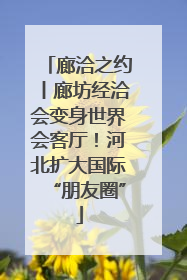 廊洽之约丨廊坊经洽会变身世界会客厅！河北扩大国际“朋友圈”