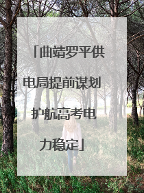 曲靖罗平供电局提前谋划 护航高考电力稳定