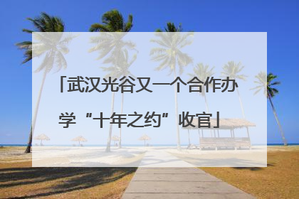 武汉光谷又一个合作办学“十年之约”收官