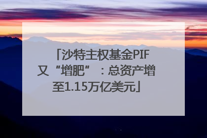 沙特主权基金PIF又“增肥”：总资产增至1.15万亿美元