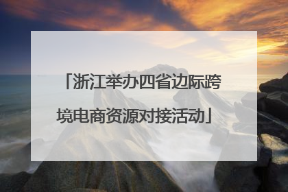 浙江举办四省边际跨境电商资源对接活动