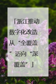 浙江推动数字化改造从“全覆盖”迈向“深覆盖”