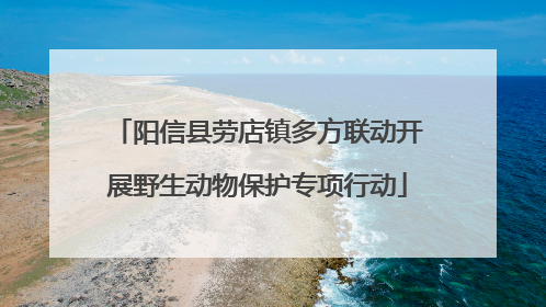 阳信县劳店镇多方联动开展野生动物保护专项行动