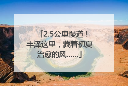 2.5公里慢道！丰泽这里，藏着初夏治愈的风……