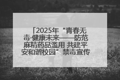 2025年“青春无毒·健康未来——防范麻精药品滥用 共建平安和谐校园”禁毒宣传专题活动在咸宁举行