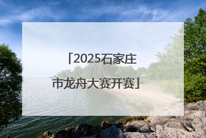 2025石家庄市龙舟大赛开赛