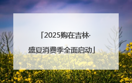 2025购在吉林·盛夏消费季全面启动